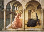 Fra Angelico Annunciation oil on canvas